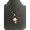 Collier berbère reconstitué avec des pierres anciennes
