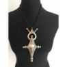 Collier cordon + pendentif berbère