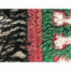 Tapis berbère Boujad rouge et vert motifs ethniques