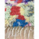 Petit tapis Boucherouite coloré