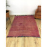 Ancien et authentique tapis Beni M'Guild nuances de rose