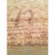 Ancien tapis berbère en laine pure couleurs claires
